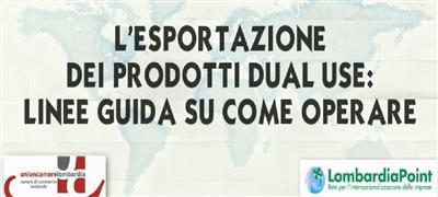 L'esportazione dei prodotti dual use